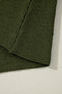 Lightweight Ribbed Knit Button Front V Neck Cardigan